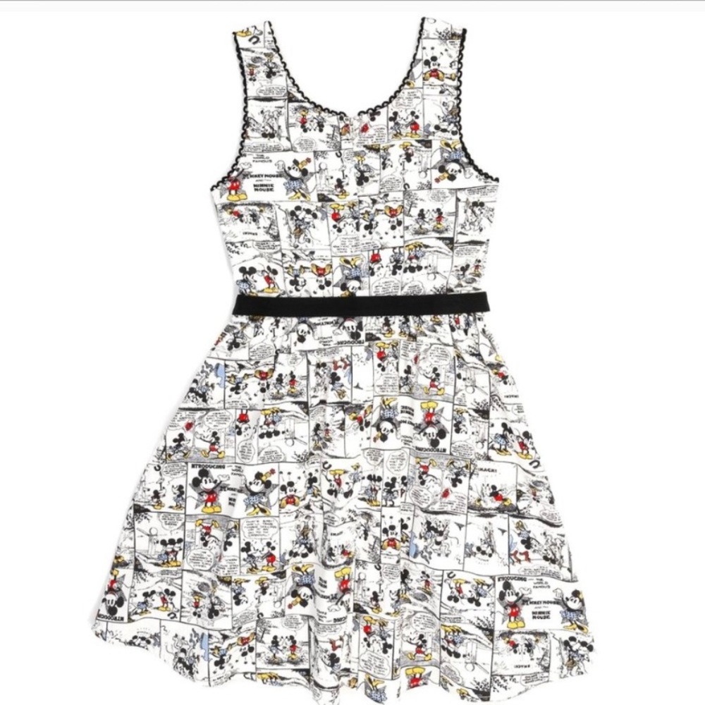 Mickey Mouse Comic Strip Dress